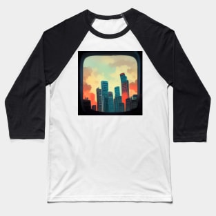 Manila | Comics Style Baseball T-Shirt